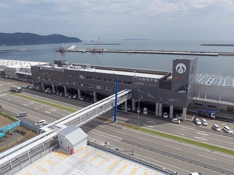 宮城県(日本)/石巻市水産物地方卸売市場石巻売場 採用製品:MS2500・PU9000typeNB