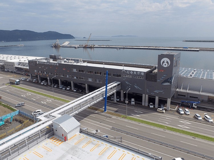宮城県(日本)/石巻市水産物地方卸売市場石巻売場 採用製品:MS2500・PU9000typeNB