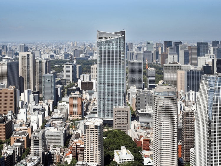 東京都(日本)/虎ノ門ヒルズ 採用製品:MS2500・PU9000typeNB・MS2970typeNS・SR2520New